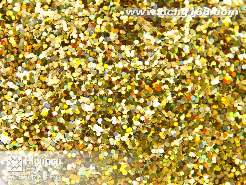 FC073镭射金色金葱粉